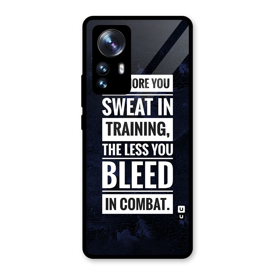 More You Sweat Less You Bleed Glass Back Case for Xiaomi 12 Pro
