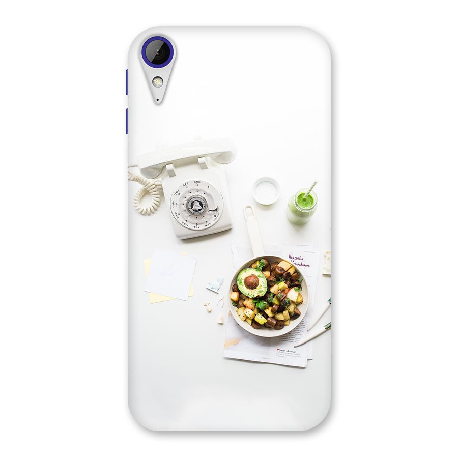 Morning Breakfast Back Case for Desire 830