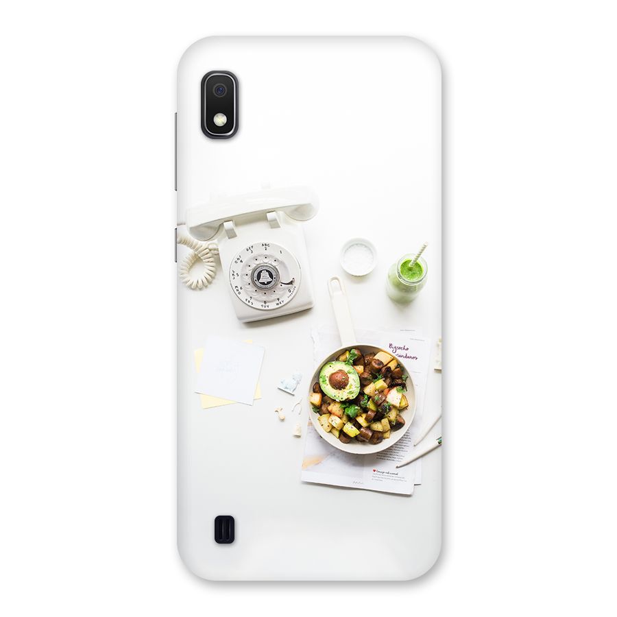 Morning Breakfast Back Case for Galaxy A10