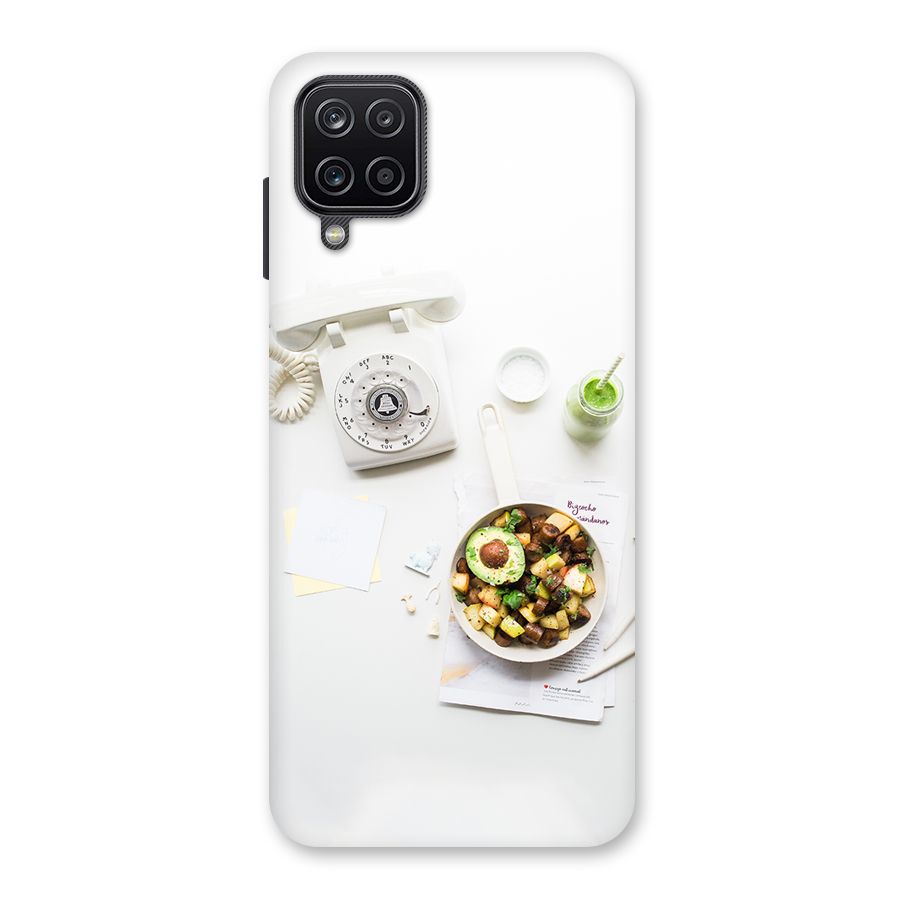 Morning Breakfast Back Case for Galaxy A12