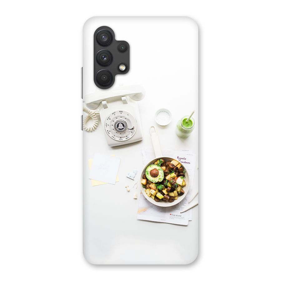 Morning Breakfast Back Case for Galaxy A32