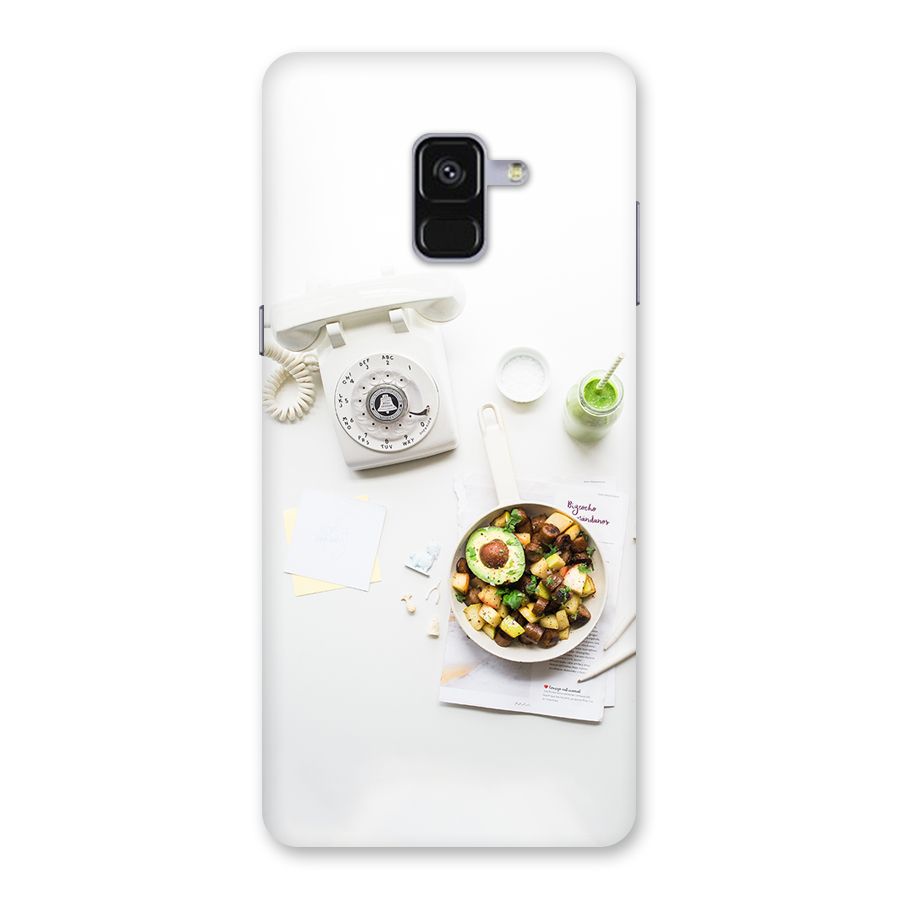 Morning Breakfast Back Case for Galaxy A8 Plus