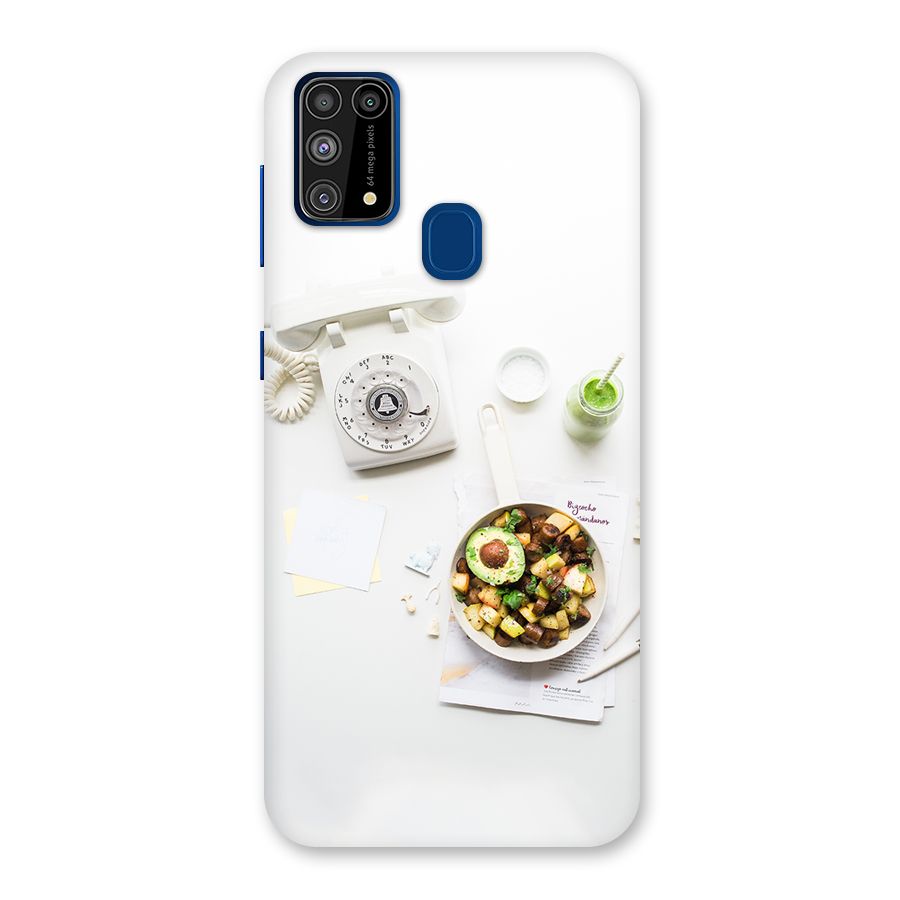 Morning Breakfast Back Case for Galaxy F41