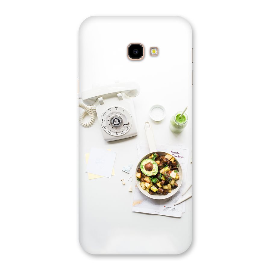 Morning Breakfast Back Case for Galaxy J4 Plus