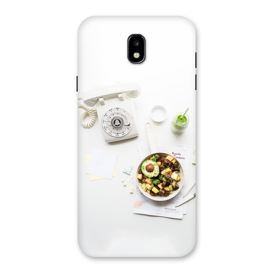 Morning Breakfast Back Case for Galaxy J7 Pro