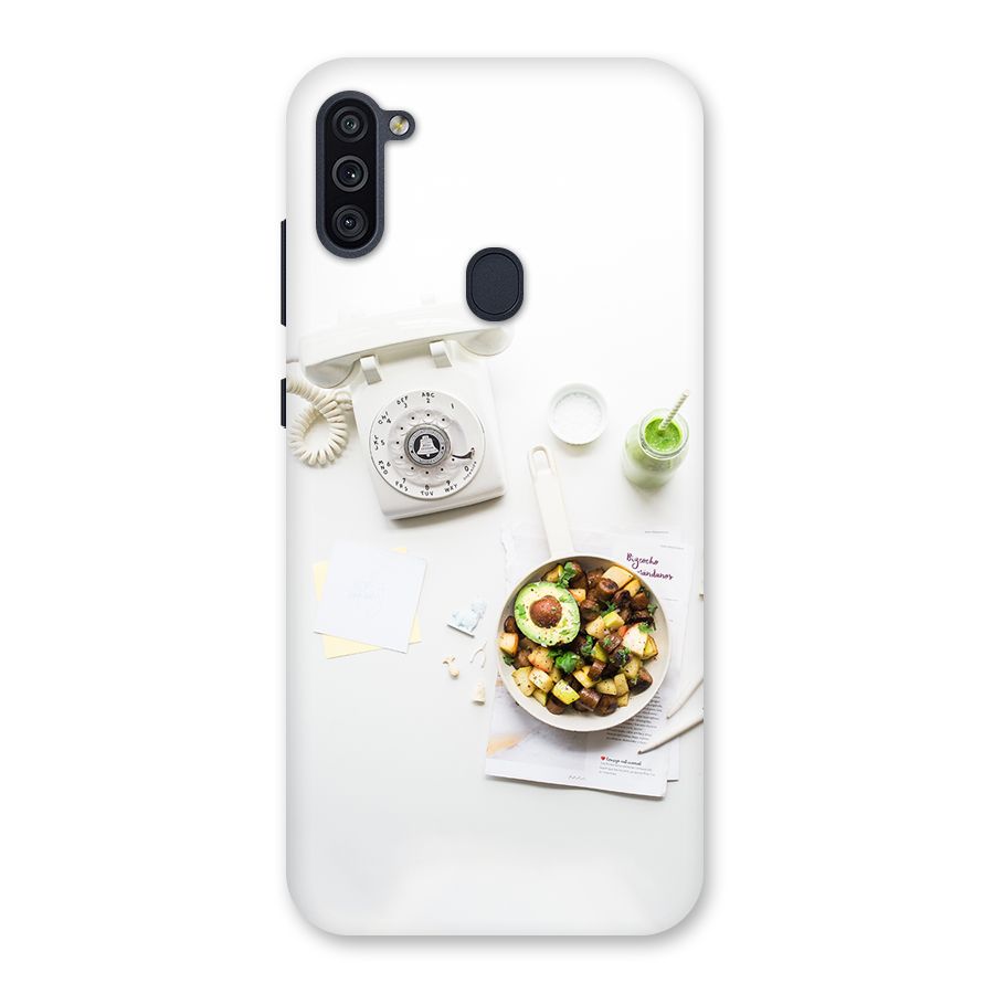Morning Breakfast Back Case for Galaxy M11