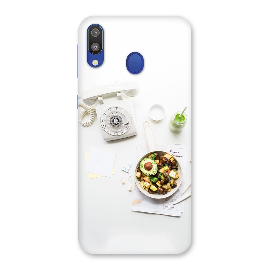 Morning Breakfast Back Case for Galaxy M20