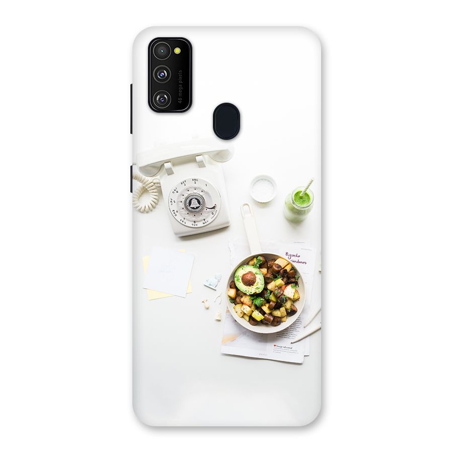 Morning Breakfast Back Case for Galaxy M30s