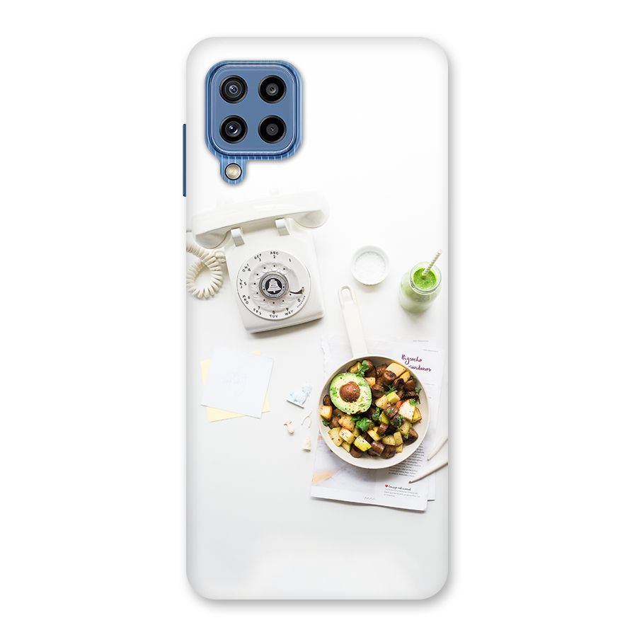 Morning Breakfast Back Case for Galaxy M32