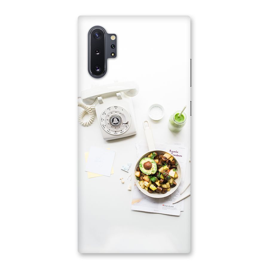 Morning Breakfast Back Case for Galaxy Note 10 Plus