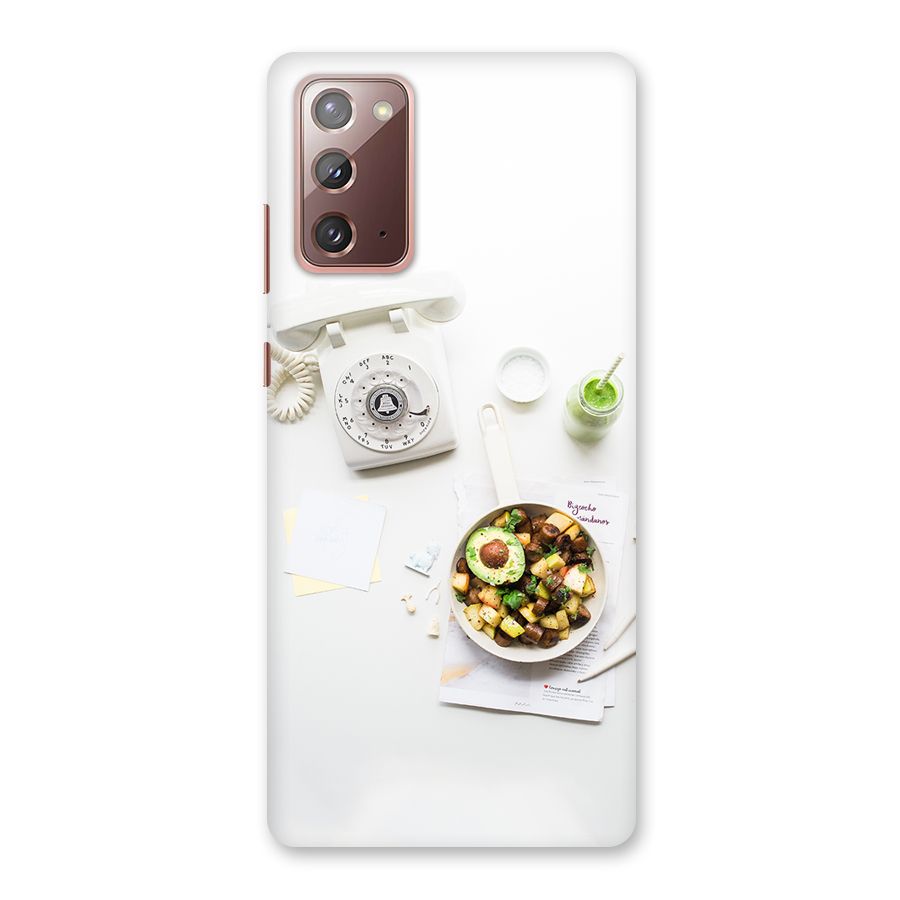Morning Breakfast Back Case for Galaxy Note 20