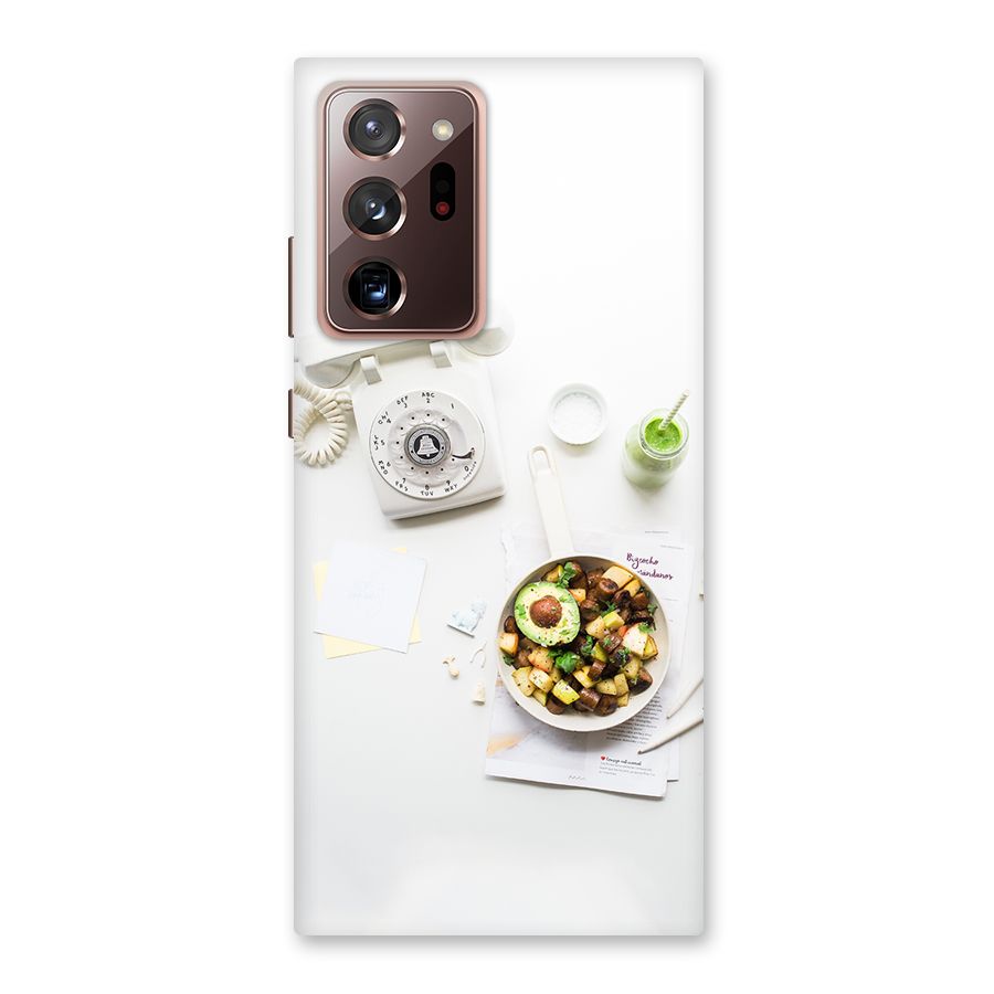 Morning Breakfast Back Case for Galaxy Note 20 Ultra