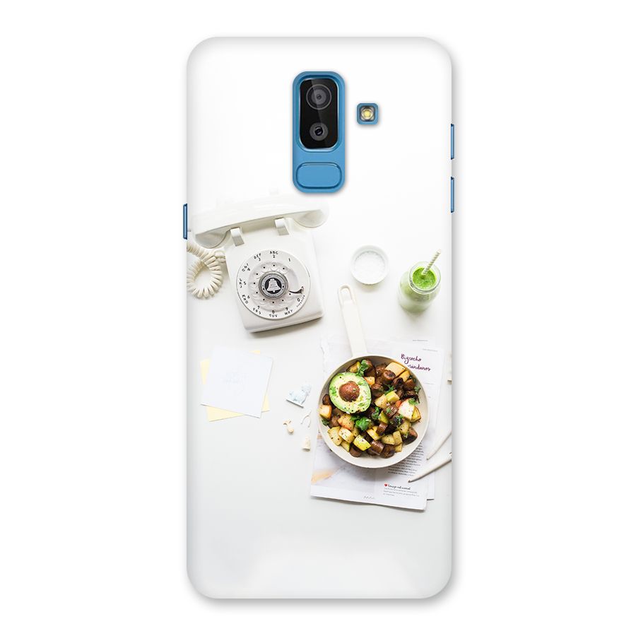 Morning Breakfast Back Case for Galaxy On8 (2018)