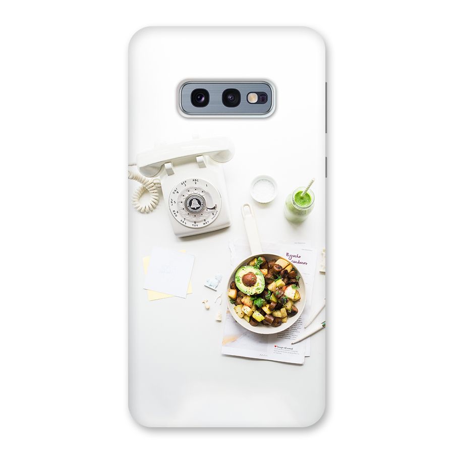 Morning Breakfast Back Case for Galaxy S10e