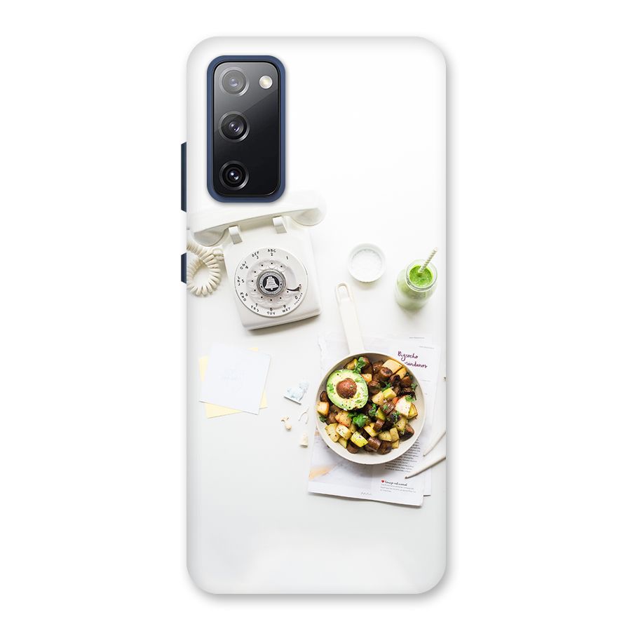 Morning Breakfast Back Case for Galaxy S20 FE