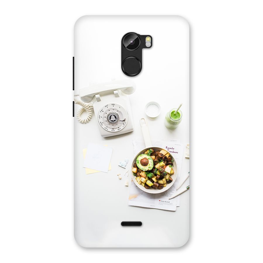 Morning Breakfast Back Case for Gionee X1