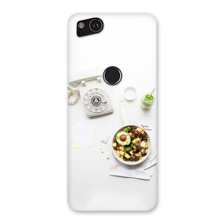 Morning Breakfast Back Case for Google Pixel 2