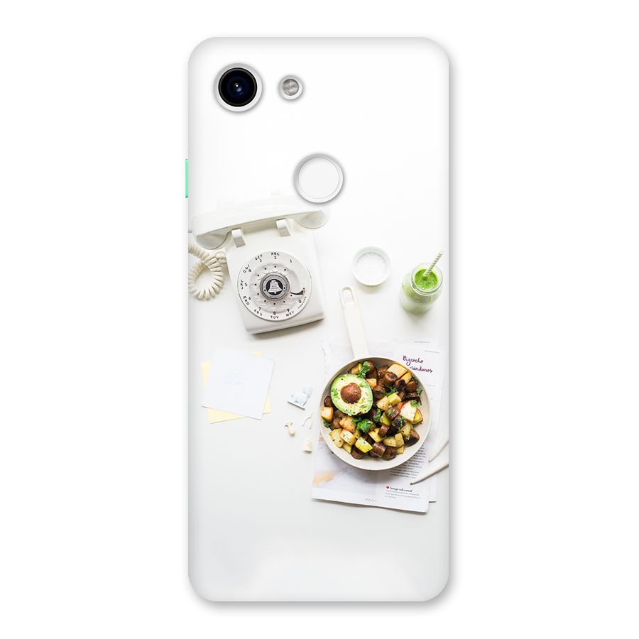 Morning Breakfast Back Case for Google Pixel 3