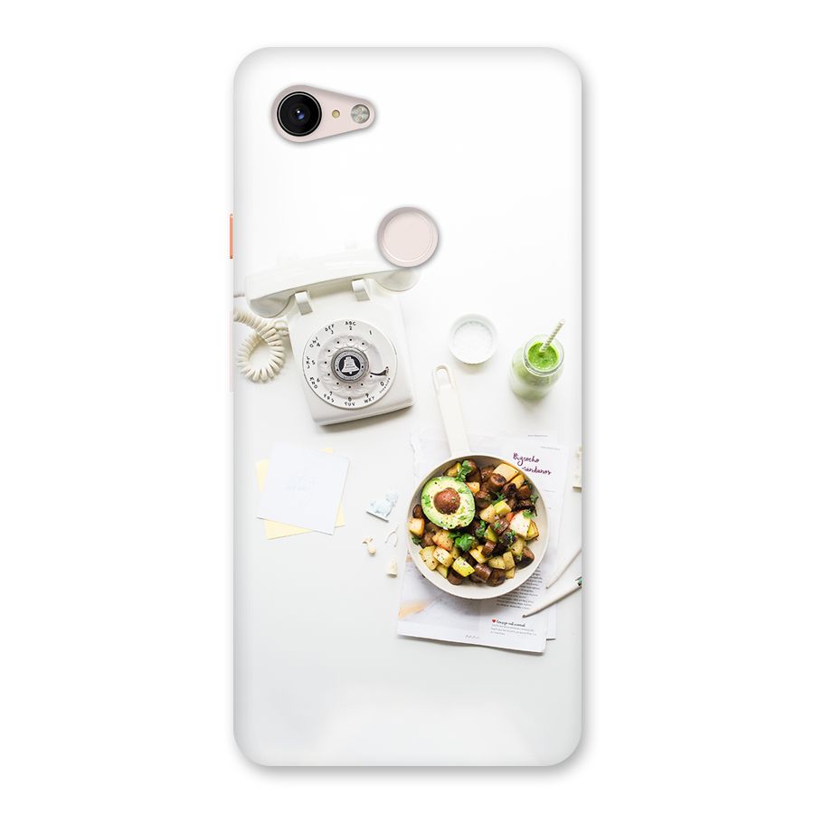 Morning Breakfast Back Case for Google Pixel 3 XL