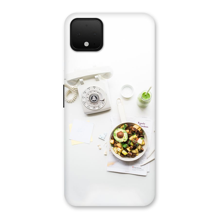 Morning Breakfast Back Case for Google Pixel 4 XL