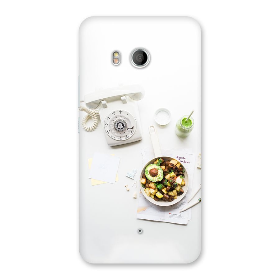 Morning Breakfast Back Case for HTC U11