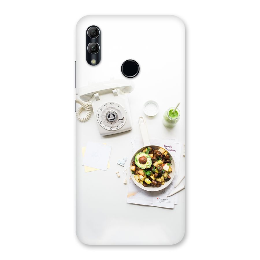Morning Breakfast Back Case for Honor 10 Lite