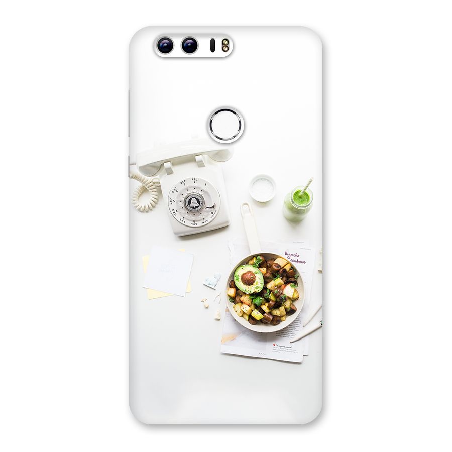 Morning Breakfast Back Case for Honor 8
