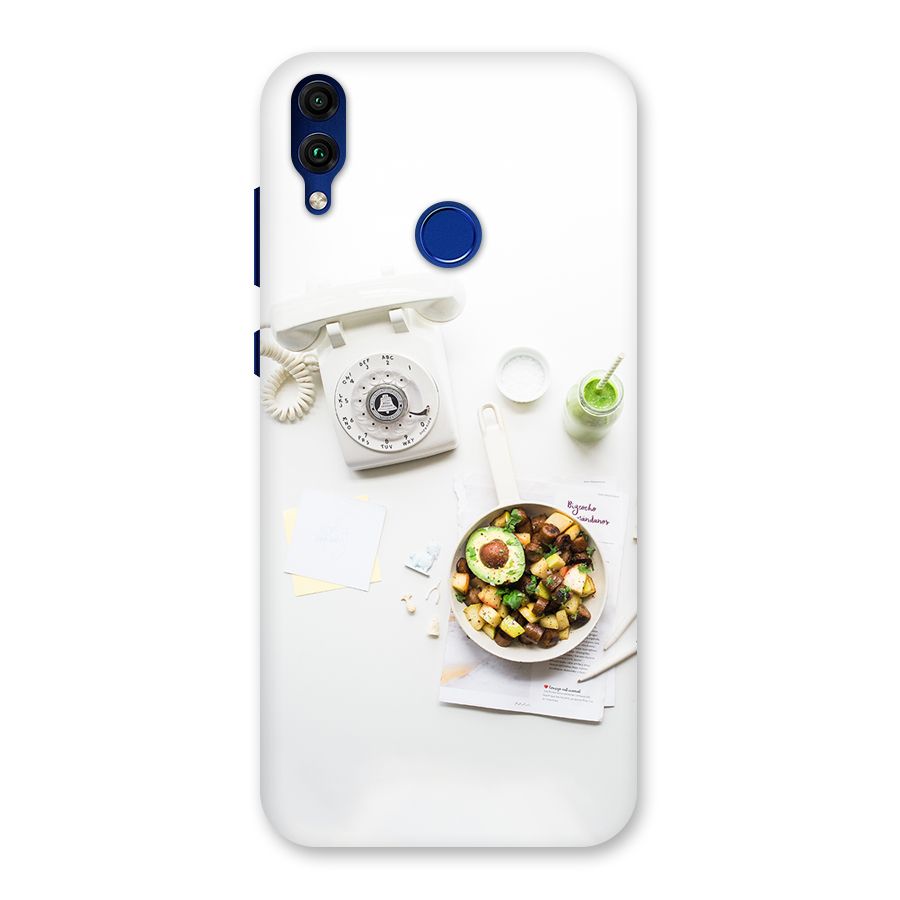 Morning Breakfast Back Case for Honor 8C