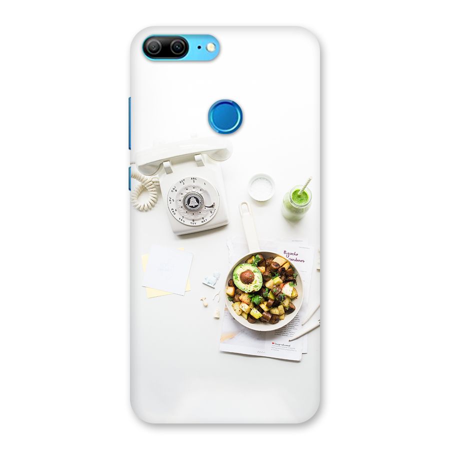 Morning Breakfast Back Case for Honor 9 Lite