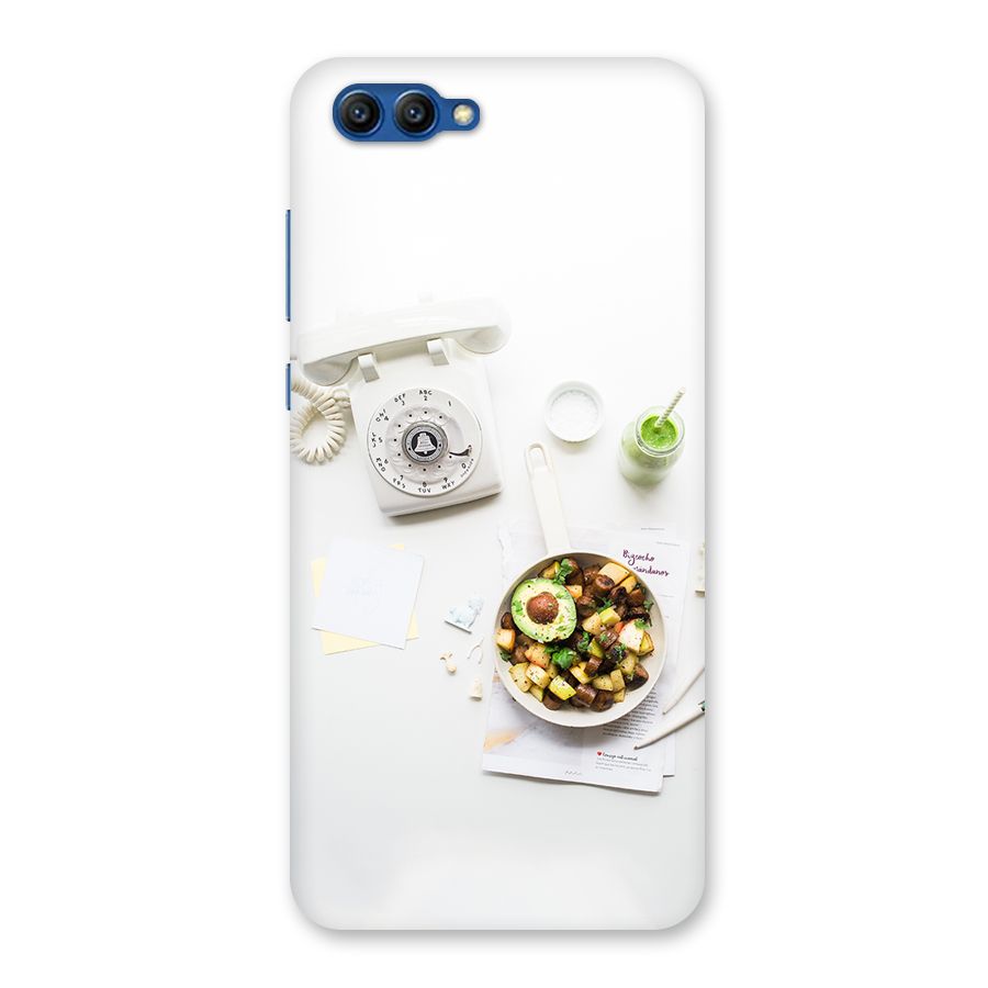 Morning Breakfast Back Case for Honor View 10