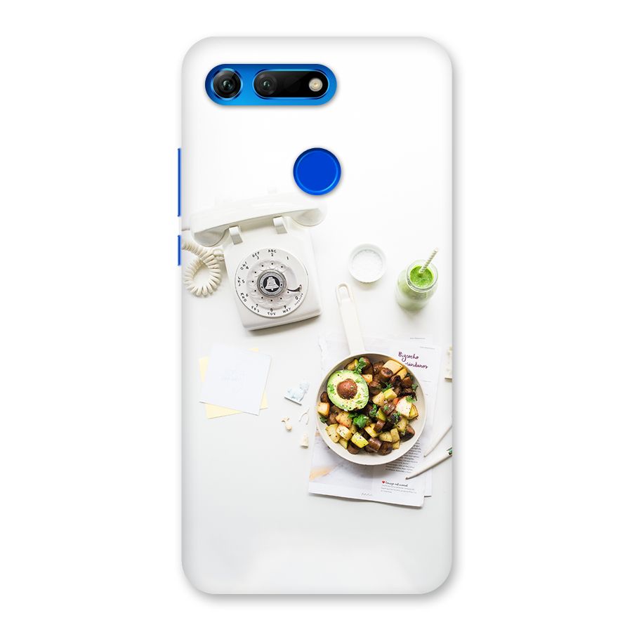 Morning Breakfast Back Case for Honor View 20