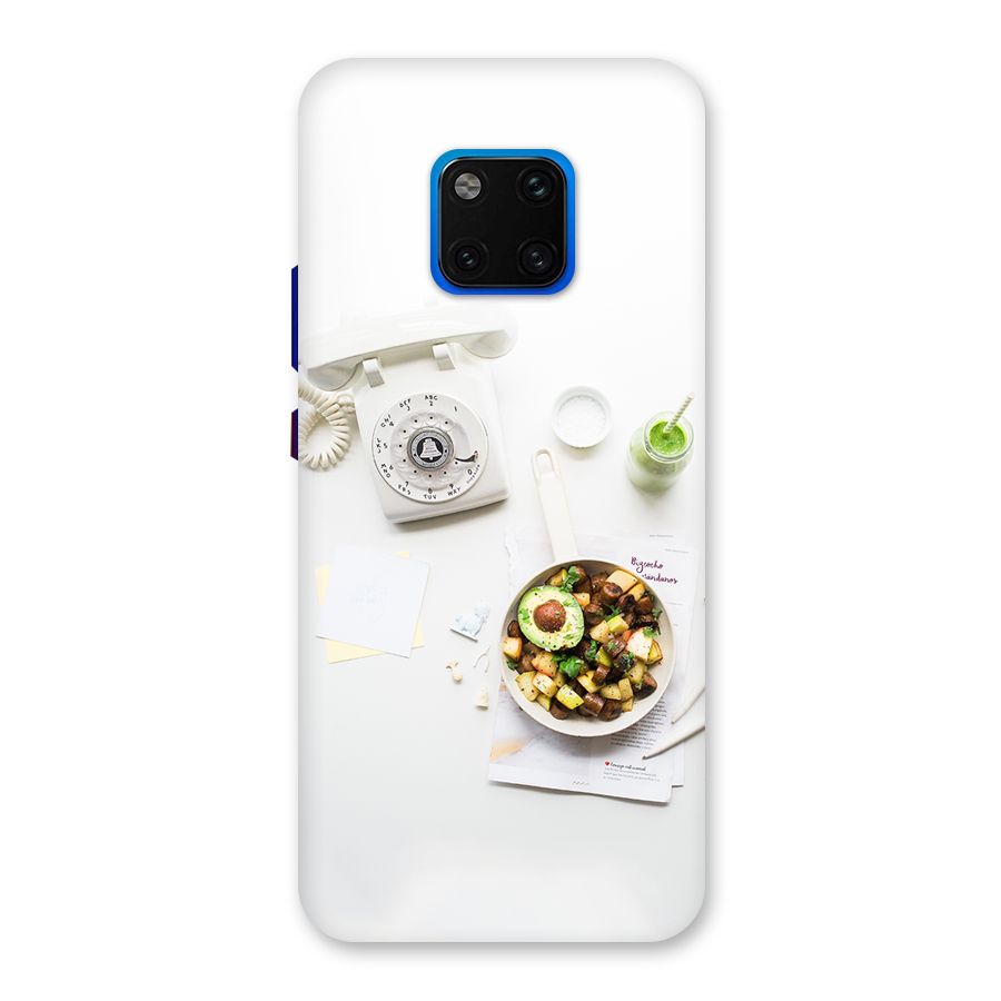 Morning Breakfast Back Case for Huawei Mate 20 Pro