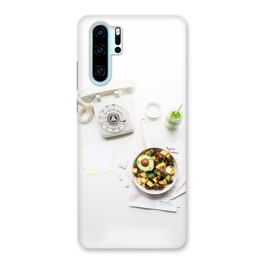 Morning Breakfast Back Case for Huawei P30 Pro