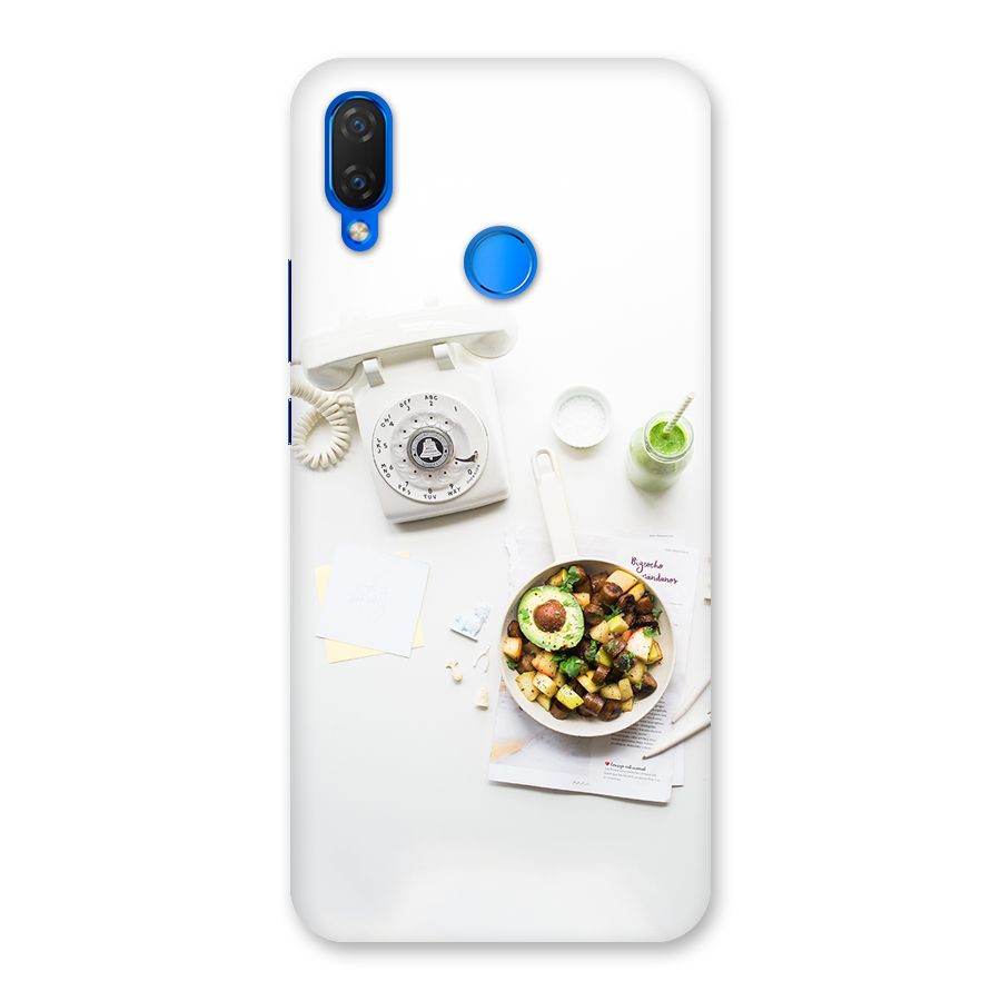 Morning Breakfast Back Case for Huawei P Smart+