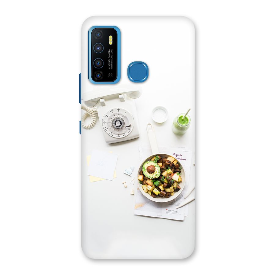 Morning Breakfast Back Case for Infinix Hot 9
