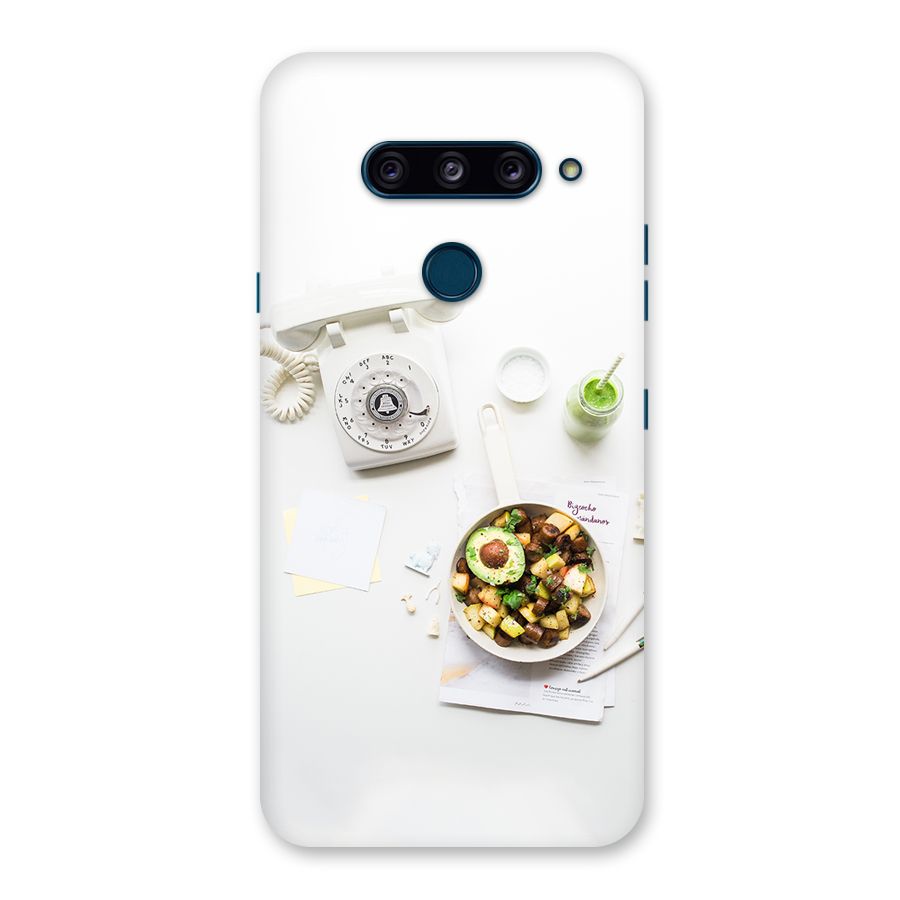 Morning Breakfast Back Case for LG  V40 ThinQ