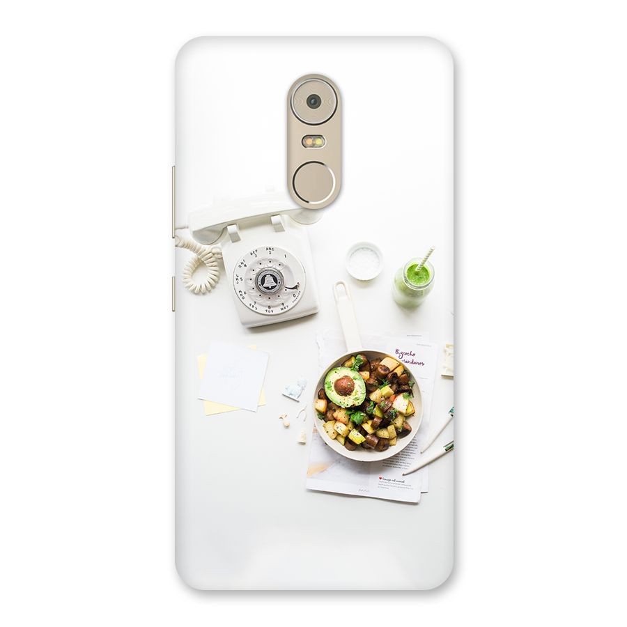 Morning Breakfast Back Case for Lenovo K6 Note