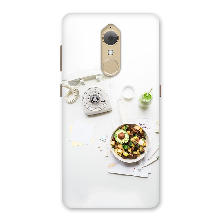 Morning Breakfast Back Case for Lenovo K8