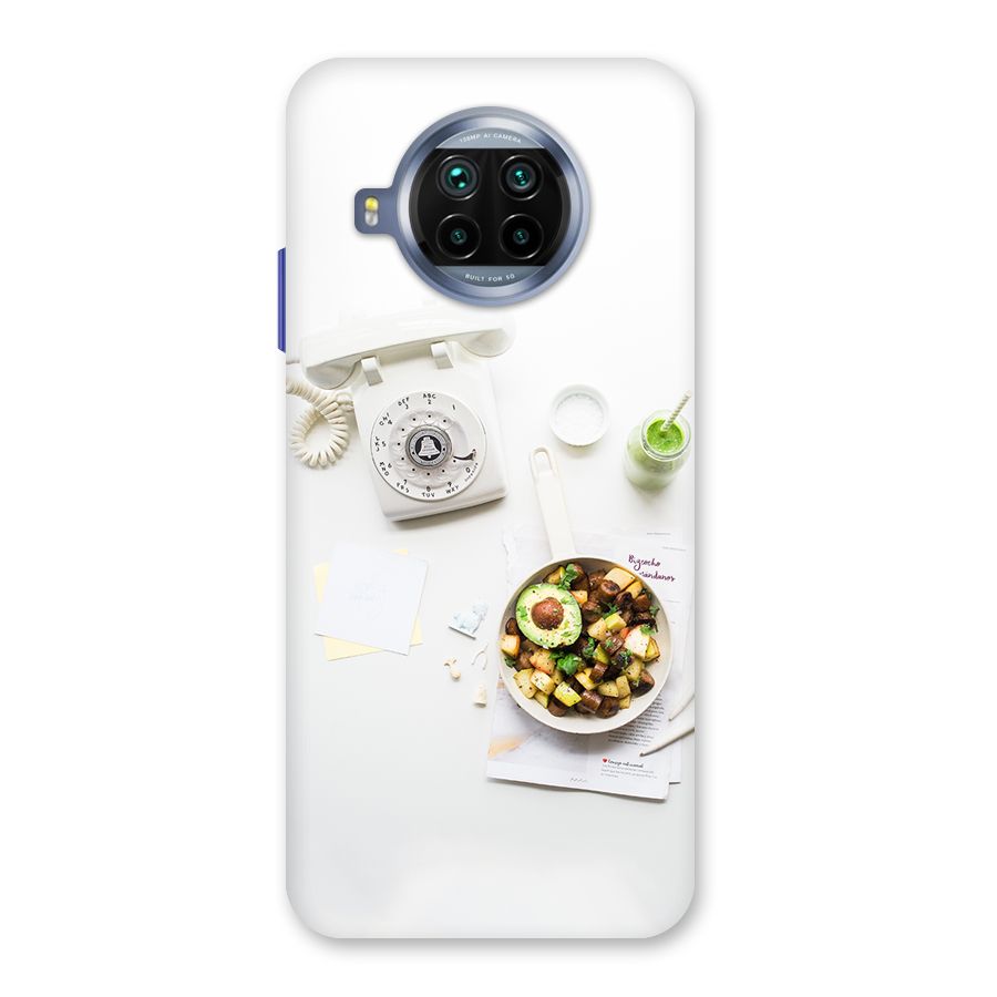 Morning Breakfast Back Case for Mi 10i