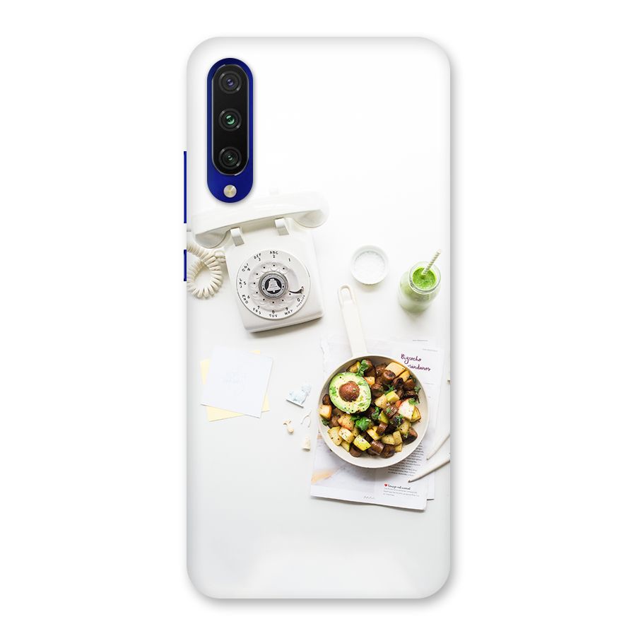 Morning Breakfast Back Case for Mi A3