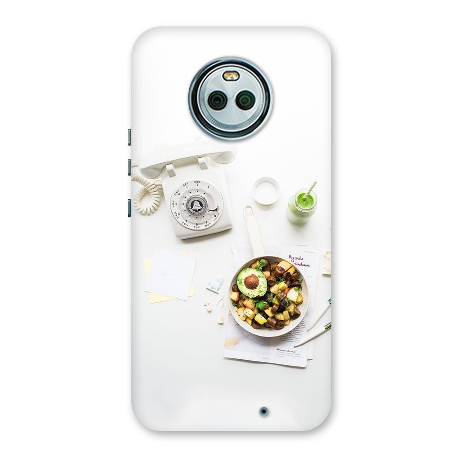Morning Breakfast Back Case for Moto X4
