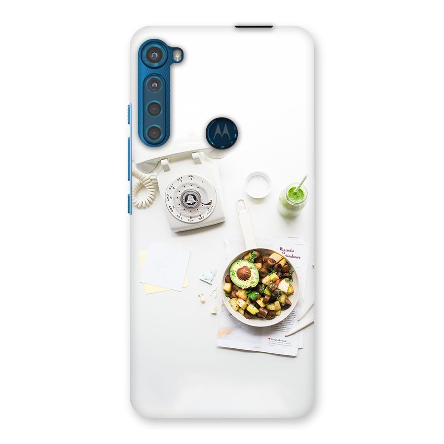 Morning Breakfast Back Case for Motorola One Fusion Plus