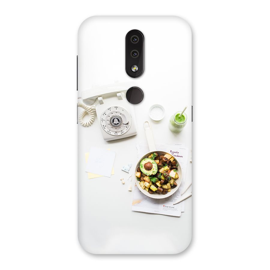 Morning Breakfast Back Case for Nokia 4.2