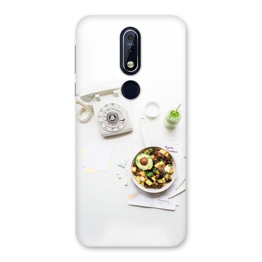 Morning Breakfast Back Case for Nokia 7.1