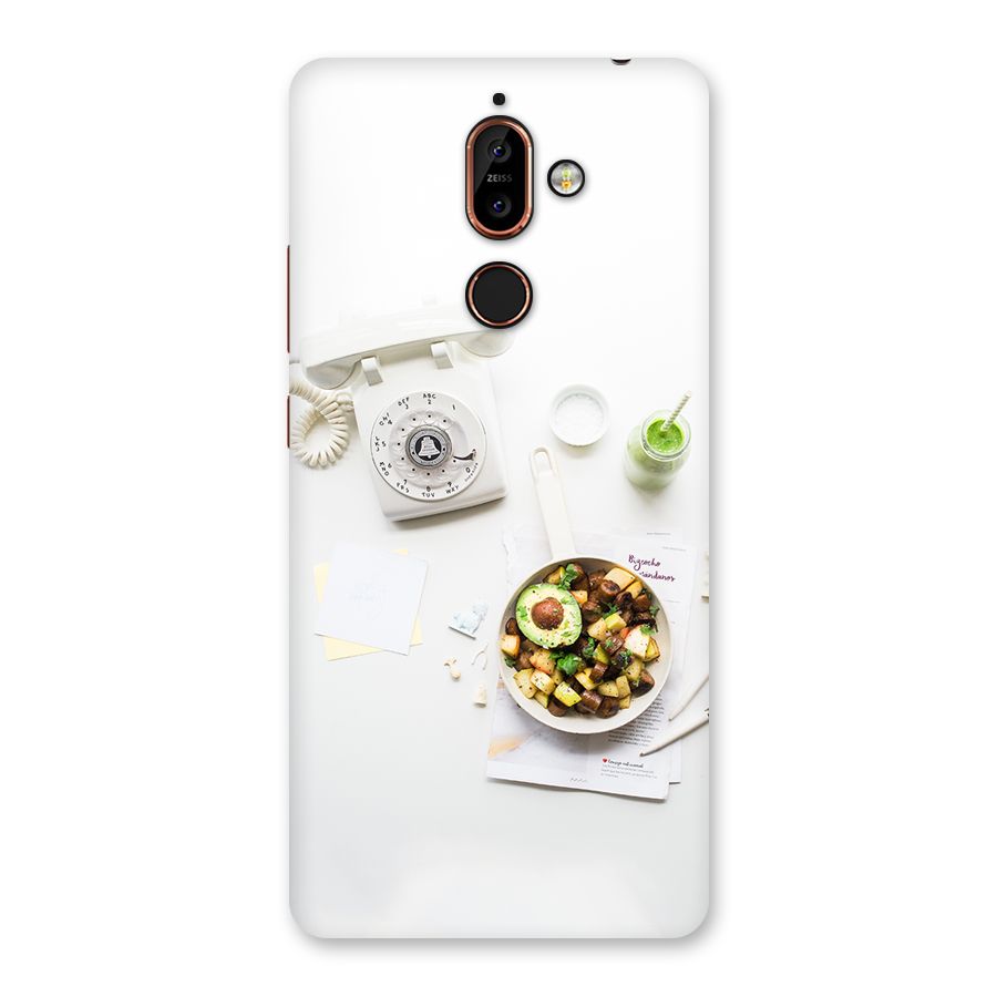 Morning Breakfast Back Case for Nokia 7 Plus