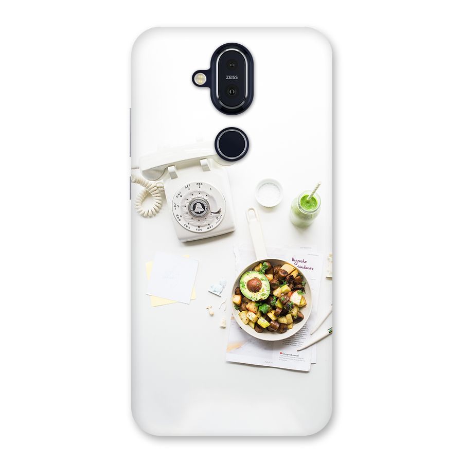 Morning Breakfast Back Case for Nokia 8.1