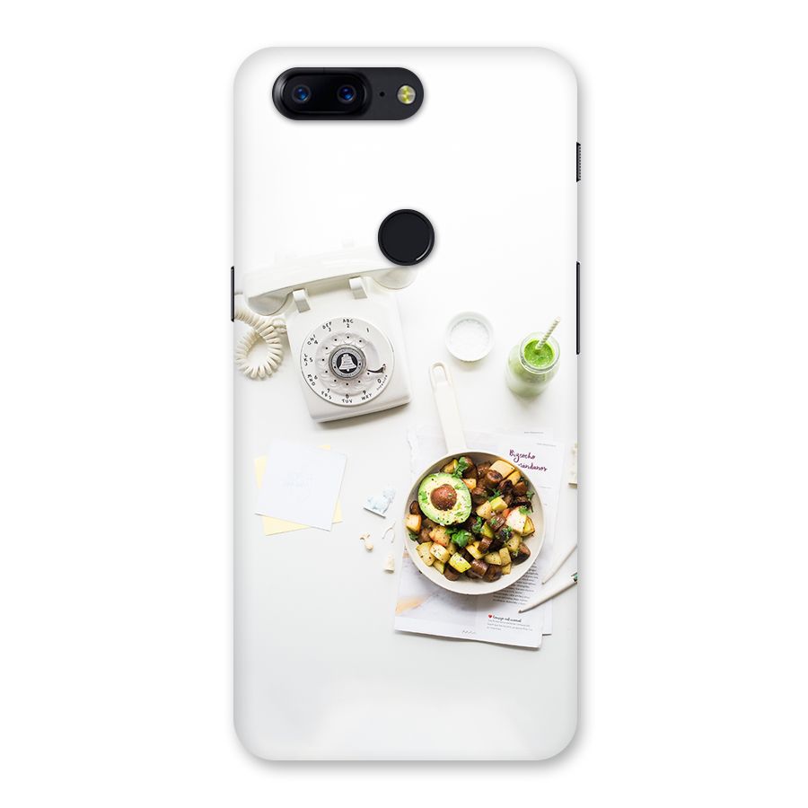 Morning Breakfast Back Case for OnePlus 5T