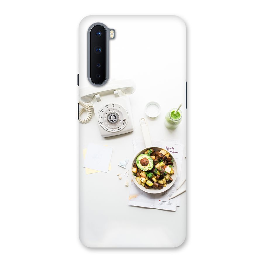 Morning Breakfast Back Case for OnePlus Nord