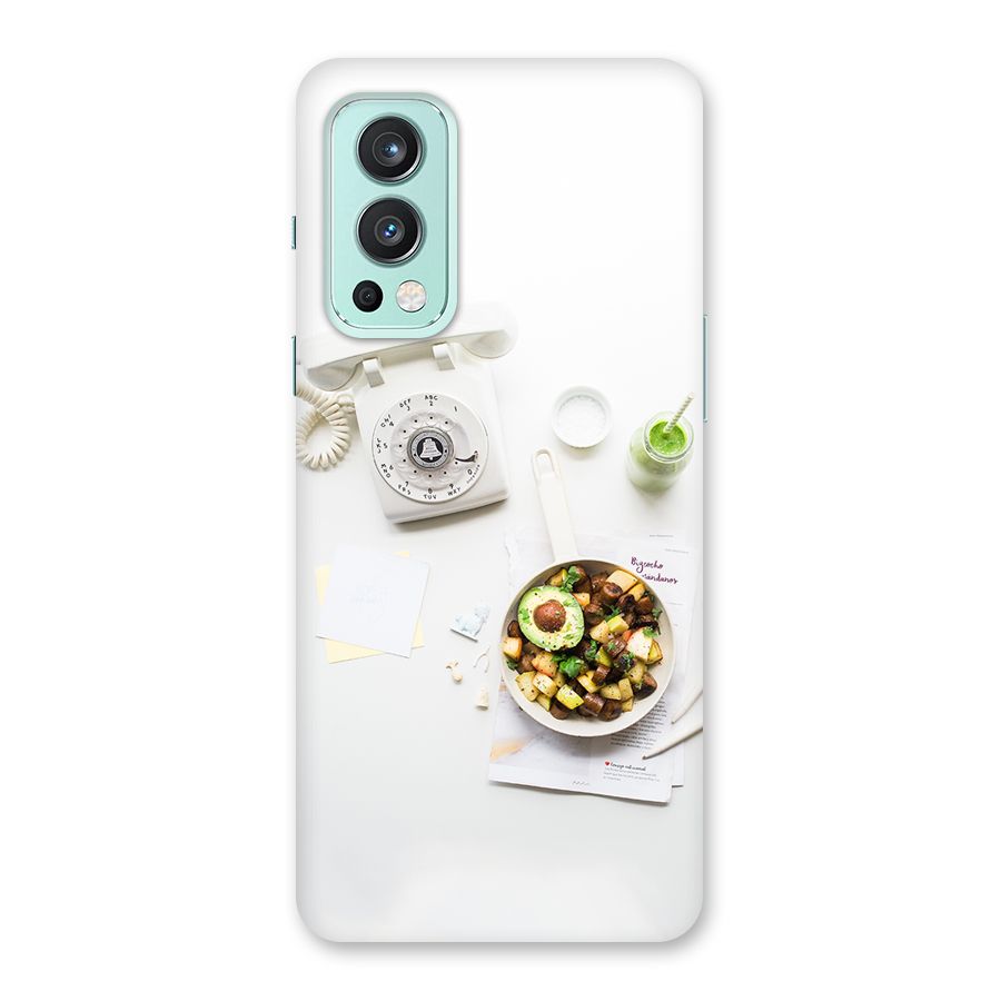 Morning Breakfast Back Case for OnePlus Nord 2 5G