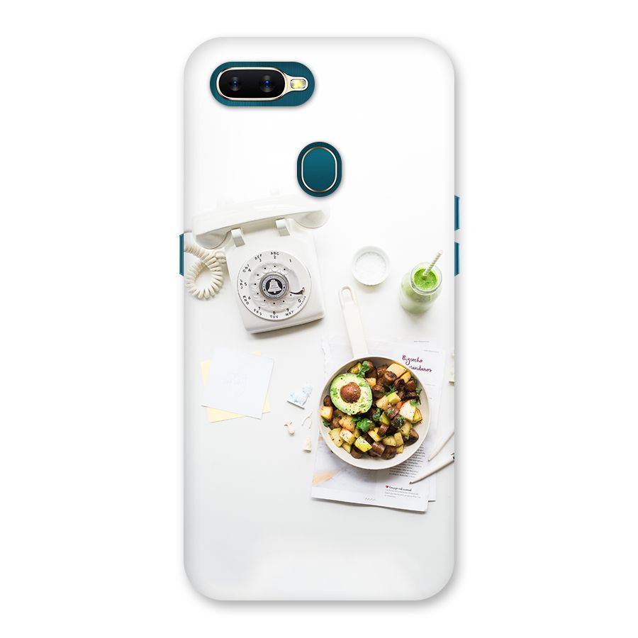 Morning Breakfast Back Case for Oppo A11k